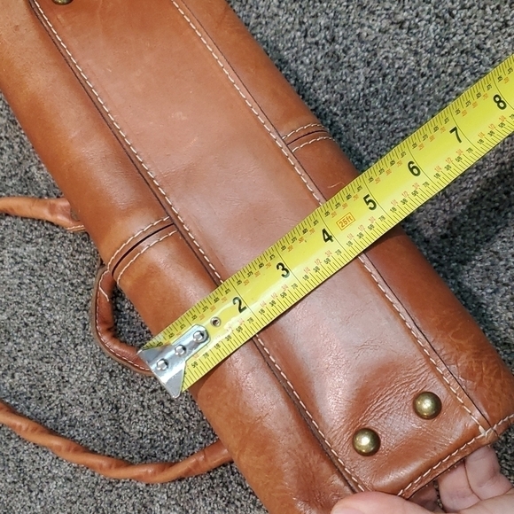 Patricia Nash Rienzo Leather Bag Satchel Tote - Picture 14 of 16